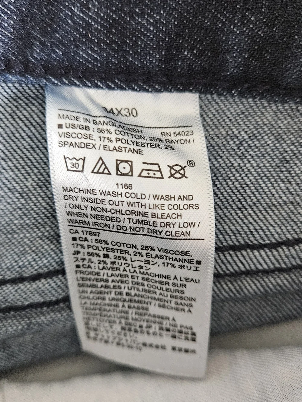 Banana Republic Dark Indigo Men’s Jeans